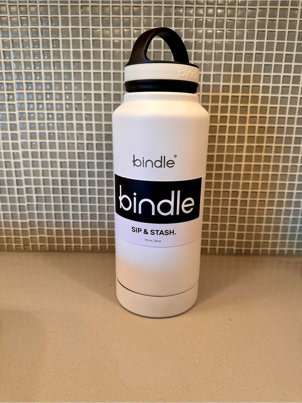 New Bindle Sip & Stash - White